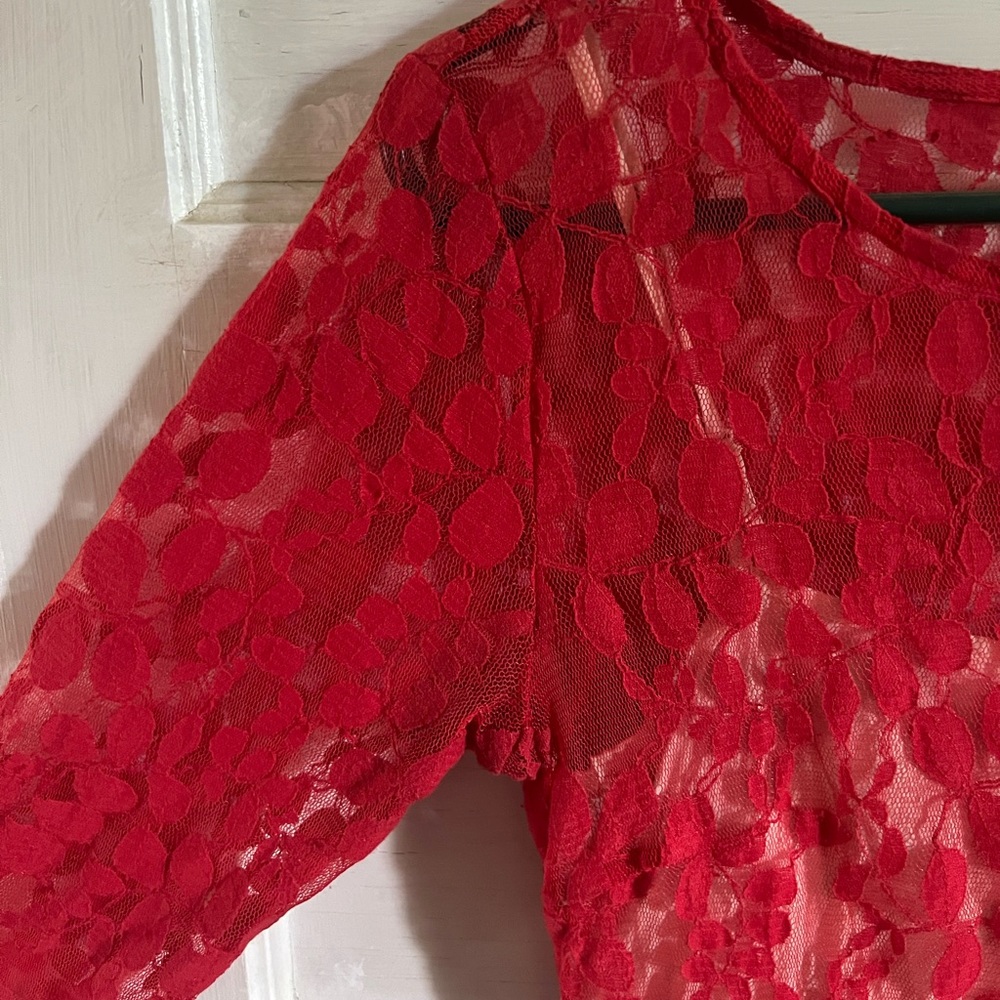 Free People Boho Lace Dress - Picture 6 of 9